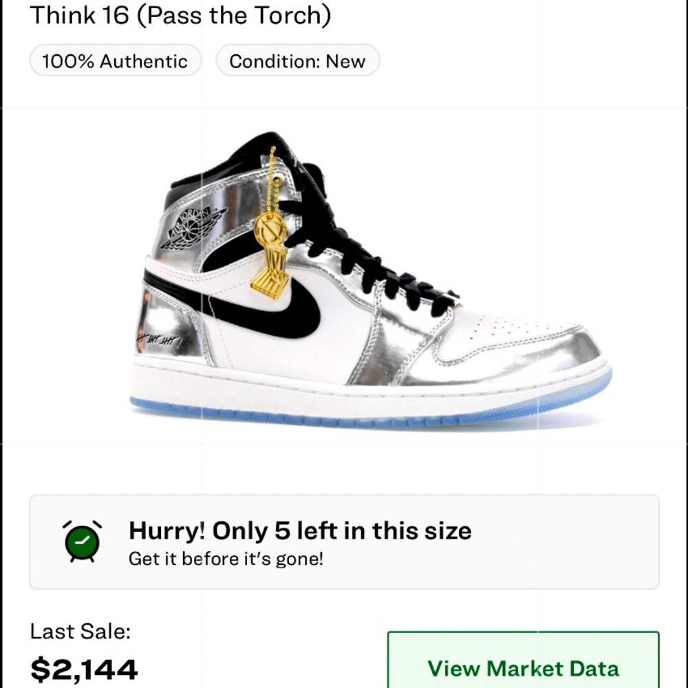 Nike Jordan 1 pass the torch